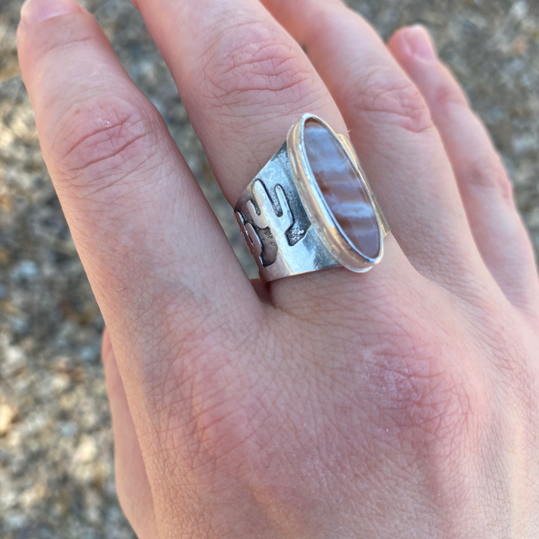 Desert Monarchs Cuff Ring