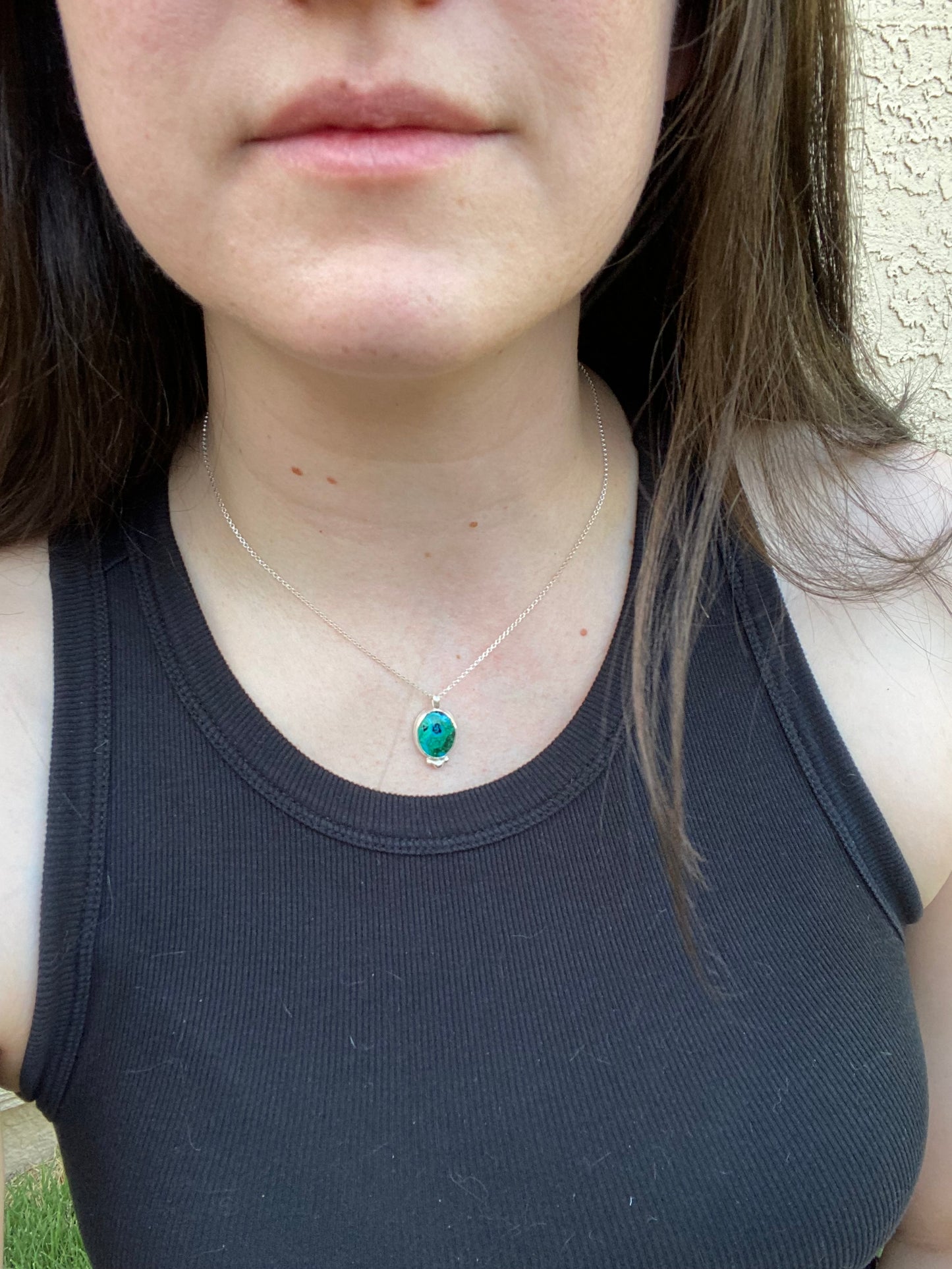 Chrysocolla Pendant