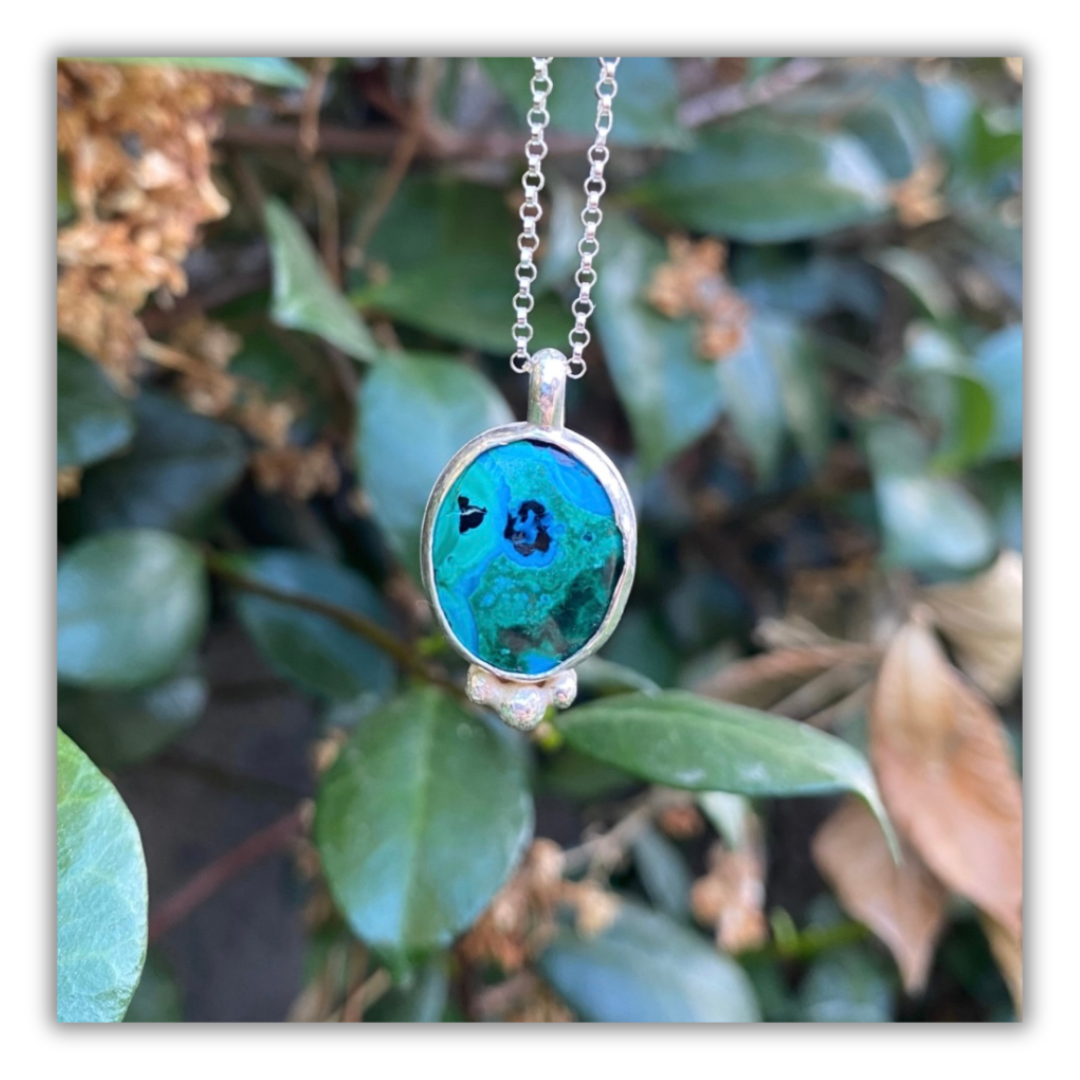 Chrysocolla Pendant